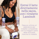 50x sacche per La Conservazione Del Latte Materno Lansinoh