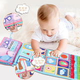 Libro Scoppiettante con Specchio Tummy time