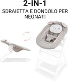 Hauck Seggiolone evelotivo Alpha+ con Sdraietta