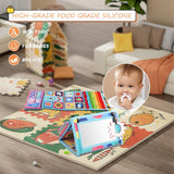 Libro Scoppiettante con Specchio Tummy time