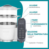 Cuocipappa Multifunzione 6 in 1 Babymoov Nutribaby+