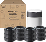 Tommee Tippee Starter Set Mangiapannolini Twist and Click advanced + 12 ricariche