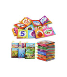 Set 6 Libri Di Stoffa per Bambini