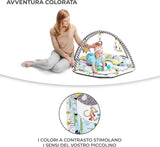 Kinderkraft Palestrina Interattiva SMARTPLAY, Morbido Tappetino, Educativo, Archi Con Giocattoli, per Bambini, Neonati