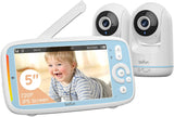 Baby Monitor Video 360° schermo 5 Pollici