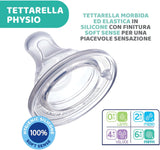 Chicco PERFECT 5 Biberon Anticolica 300 Ml, Biberon Flusso Veloce 4 Mesi + Con Tettarella in Morbido Silicone, Biberon Biofunzionale Con Intui-Flow System Da 300 Ml, Rosa