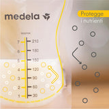 50x Sacche per La Conservazione Del Latte Materno Easy Pour Di Medela