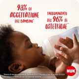 4x NUK Confezione Biberon Perfect Match Perfect Start