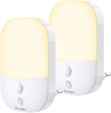 2x Luce Notturna Con Sensore Crepuscolare