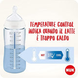 NUK First Choice + 4 Biberon Di Vetro