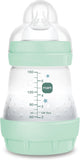 MAM Biberon Easy Start Anticolica, Con Tettarella in Silicone Skinsofttm, 0+ Mesi, 160 Ml, Azzurro