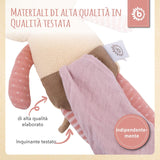 Bieco | Pupazzetti Neonati | Pupazzo Nanna | Pupazzo Neonato | Pupazzo Neonato Nanna | Straccetto Dou Dou | Straccetto per La Nanna | Copertine per Neonati | Doudou Femmina | Doudou Maschio