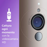 Philips Avent Connected Baby Camera, Crittografia Sicura E Riservata, Con App, Audio, Zoom X2, Visione Notturna, VOX, Funzione Di Comunicazione a Due Vie (Modello SCD643/26)