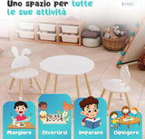 Tavolino Bambini Con 2 Sedie