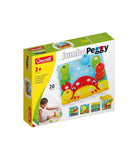 Quercetti 2270 Quercetti-2270 Jumbo Peggy-Early Learning Button Art Game Construction Plugging Toys