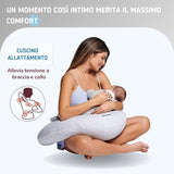 Cuscino Gravidanza in Fiocchi Di Memory Foam