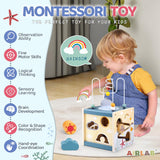 Cubo Sensoriale Montessori