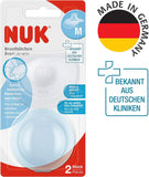 NUK - Capezzoli Protettivi per Capezzoli Sensibili, Con Custodia Protettiva, 2 Pz, Colore: Trasparente