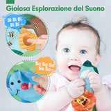 Libro Sensoriale Con Specchio Tummy Time