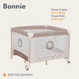 Box Bambini Pieghevole 100X100X76Cm