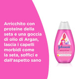 Johnson'S Baby Gocce Di Luce Shampoo Proteine Della Seta E Olio Di Argan