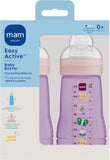 Istruzioni in Lingua Straniera - MAM Easy Active - Set Di 2 Bottiglie Da 270 Ml, Con Tettarella MAM, Misura 1, in Silicone Skinsoft, Con Forma Ergonomica, 0 Mesi E Farfalle