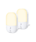 2x Luce Notturna Con Sensore Crepuscolare