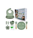 Set Pappa Svezzamento in Silicone 9 Pezzi