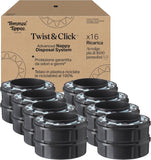 16x Ricariche Originali Tommee Tippee Twist and Click