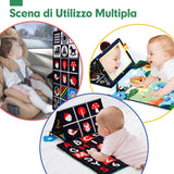 Libro Sensoriale Con Specchio Tummy Time