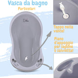 Set Vasca Da Bagno Con Supporto