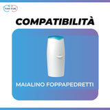 5x Ricariche Profumate Compatibili Con Mangiapannolini Maialino Foppapedretti, Angelcare 1600 Pannolini