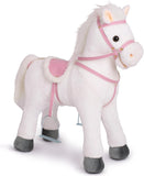 Pink Papaya Cavallo Di Peluche Di 75 Cm Con Suoni