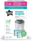 Tommee Tippee Simplee Sangenic + 6 ricariche