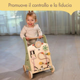 Carrello Primi Passi in Legno Tiny Love Walk behind